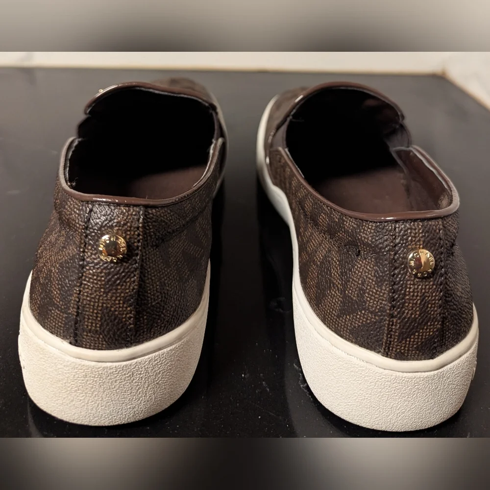 Michael Kors Keaton Logo Slip-On Sneakers Size 8.5 MSRP $99 - Picture 7 of 10